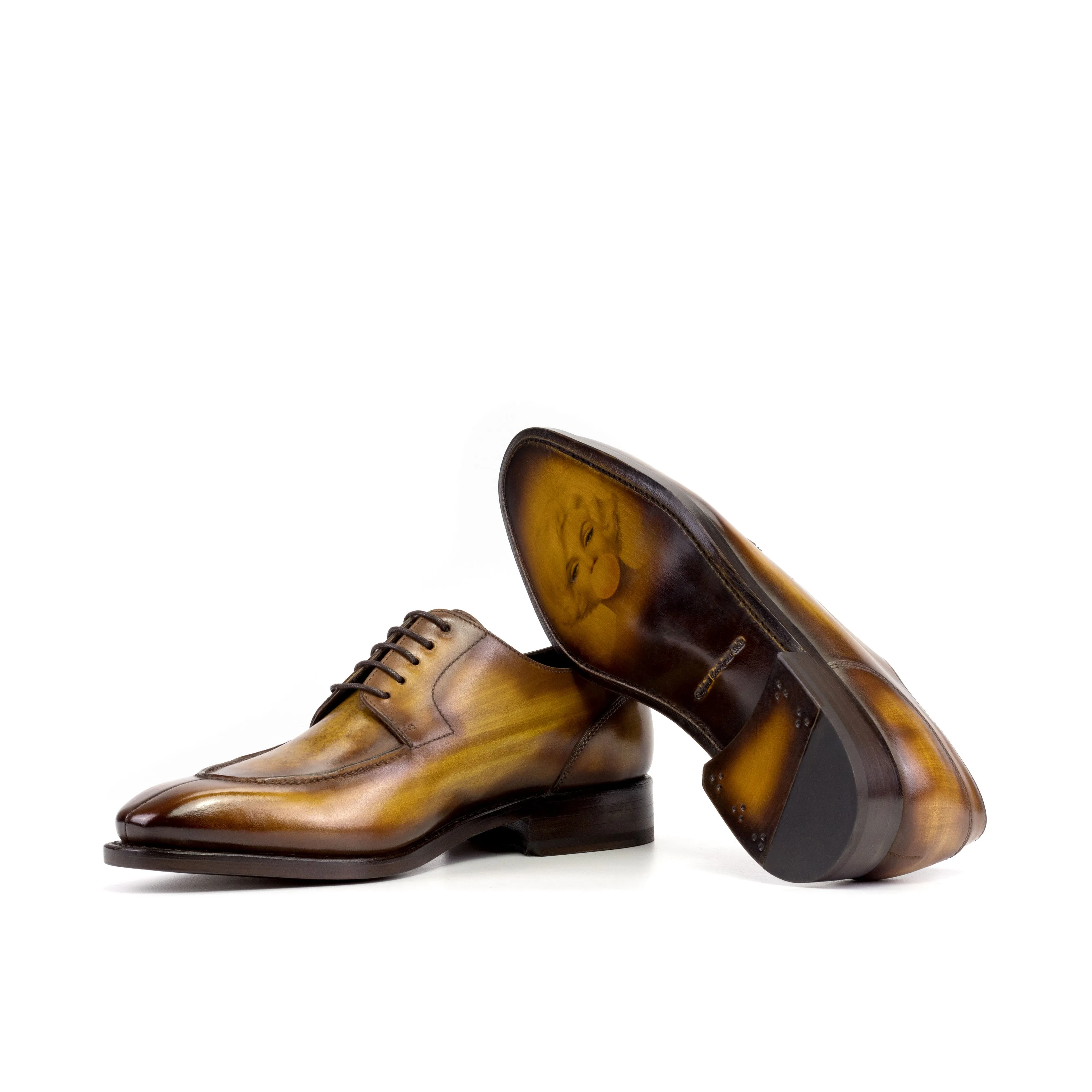 Rubis Derby Split Toe Patina Shoes II