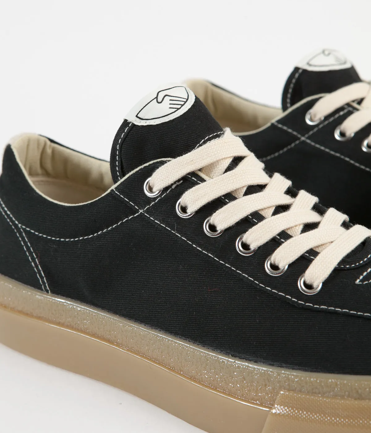 Stepney Workers Club Dellow Canvas Shoes - Black / Gum