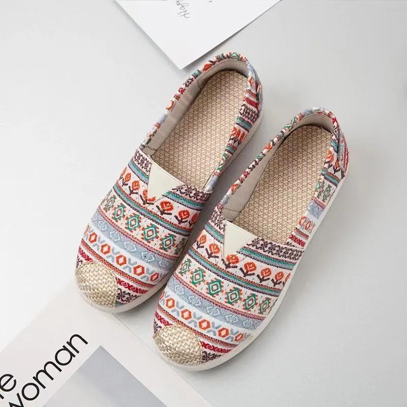 Stylish Women's Cloth Spring Comfortable Soft Canvas Shoes