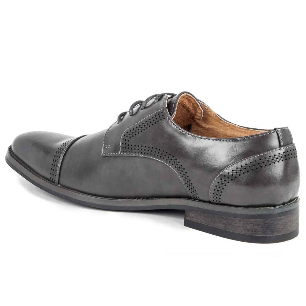 UV Signature Men's Anthony Cap Toe Derby Shoes