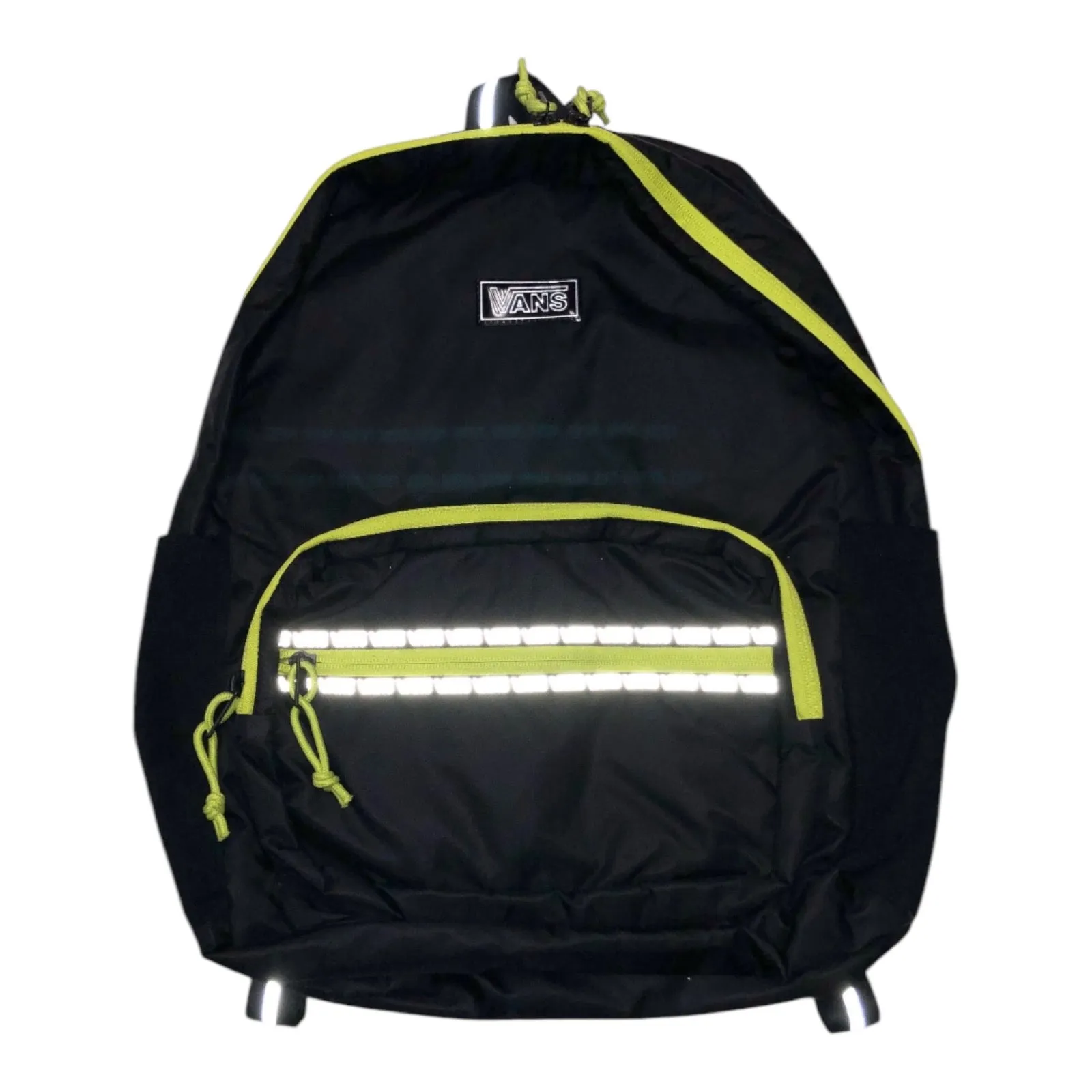 VANS BACKPACK BLACK/YELLOW REFLECTIVE