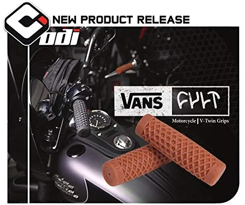 Vans   Cult Motorcycle Grips - 1" Gum Rubber