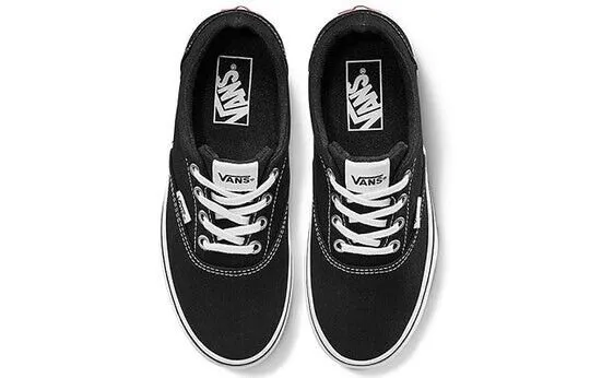 Vans Doheny Platform VN0A3MVZ187 Women's Black White Canvas Skate Shoes 6 KHO98