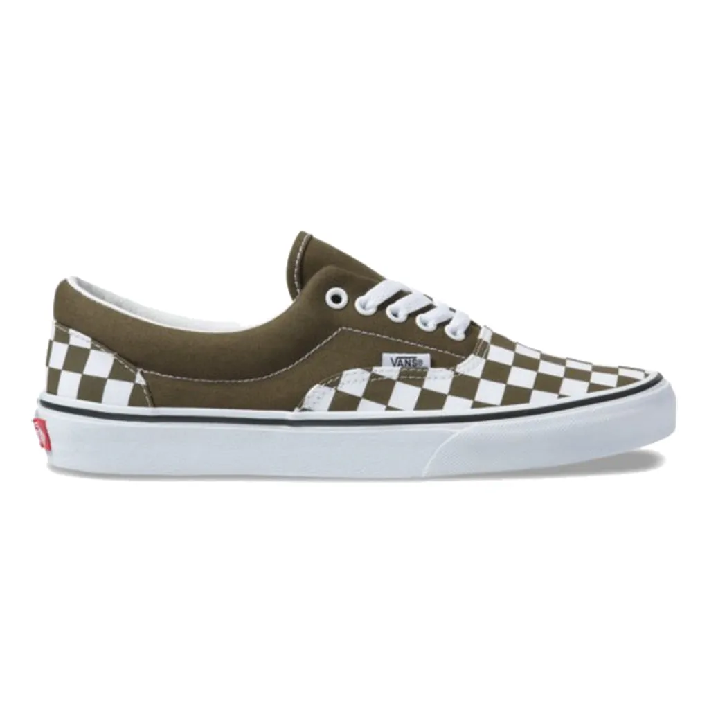 Vans Era Checkerboard - Beech/ True White