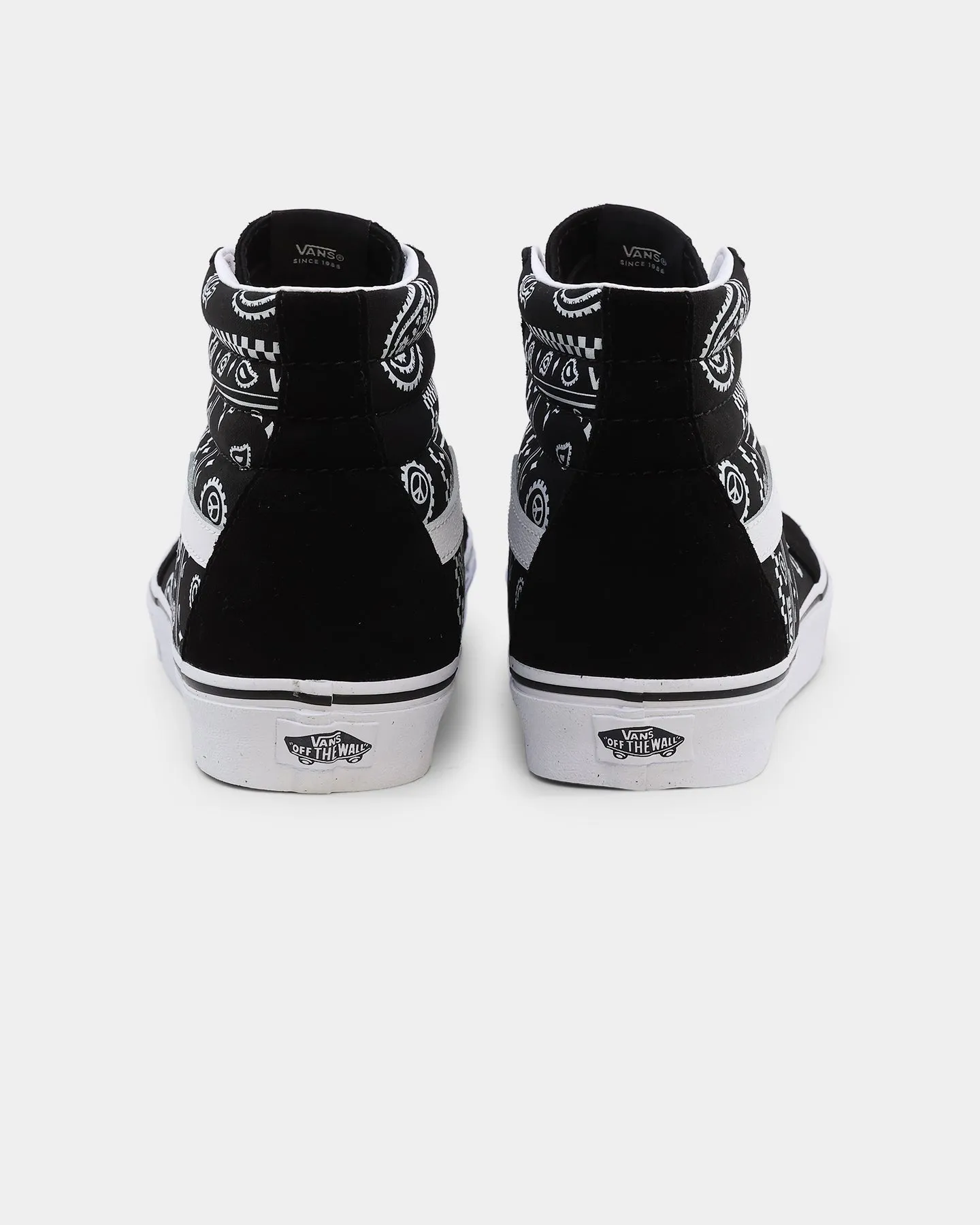 Vans SK8-HI 'Peace Paisley' Black/True White