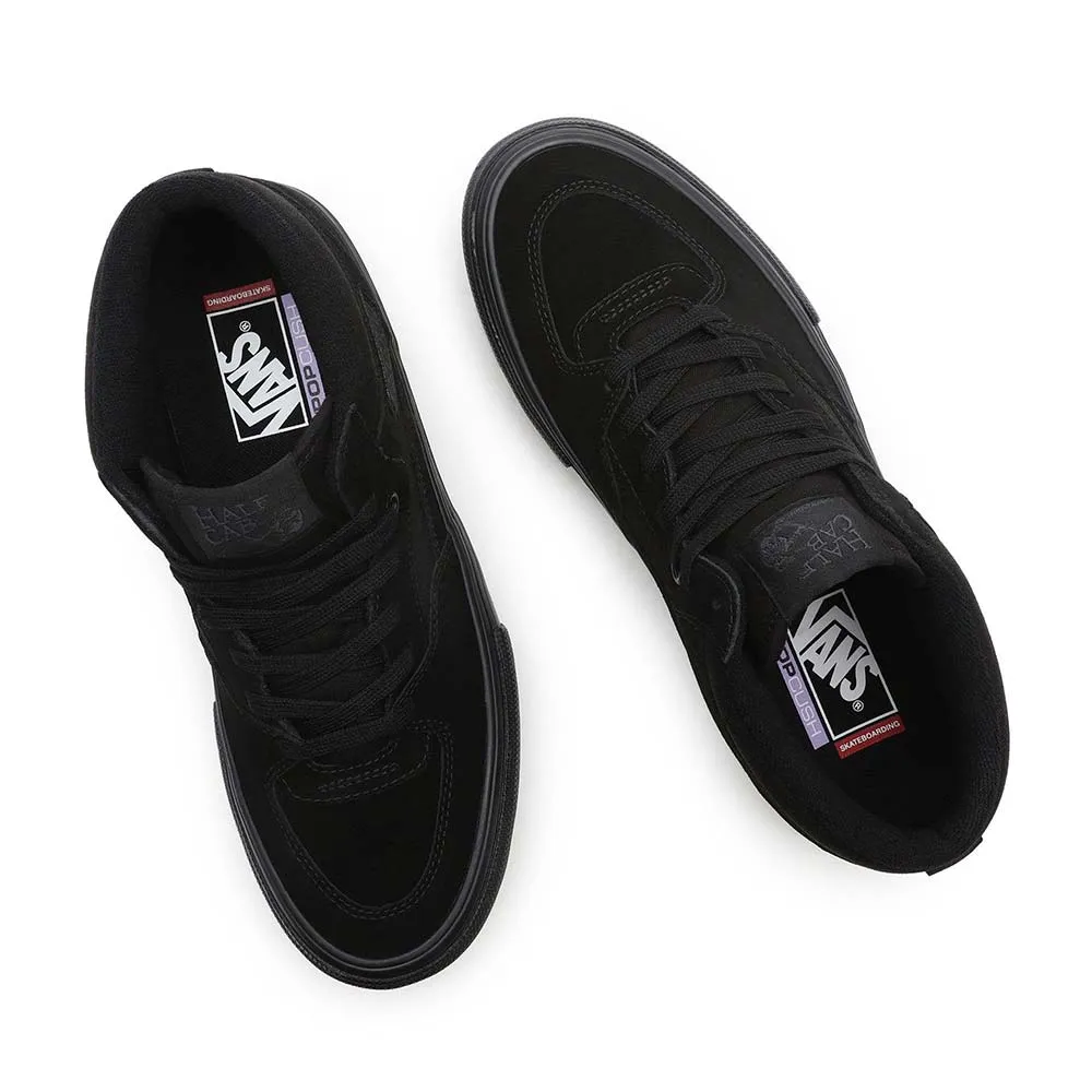 Vans Skate Half Cab Skate Shoes  - Black/Black