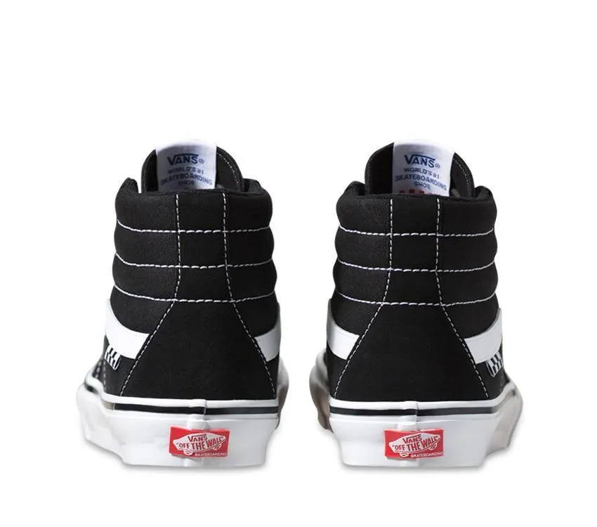 VANS Skate Sk8-Hi Shoe - Black/White