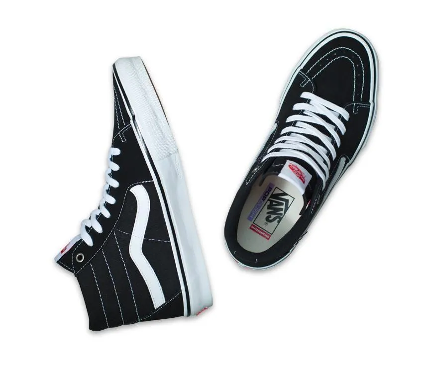 VANS Skate Sk8-Hi Shoe - Black/White