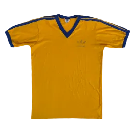 Vintage Adidas "Gold" V-Neck Ringer