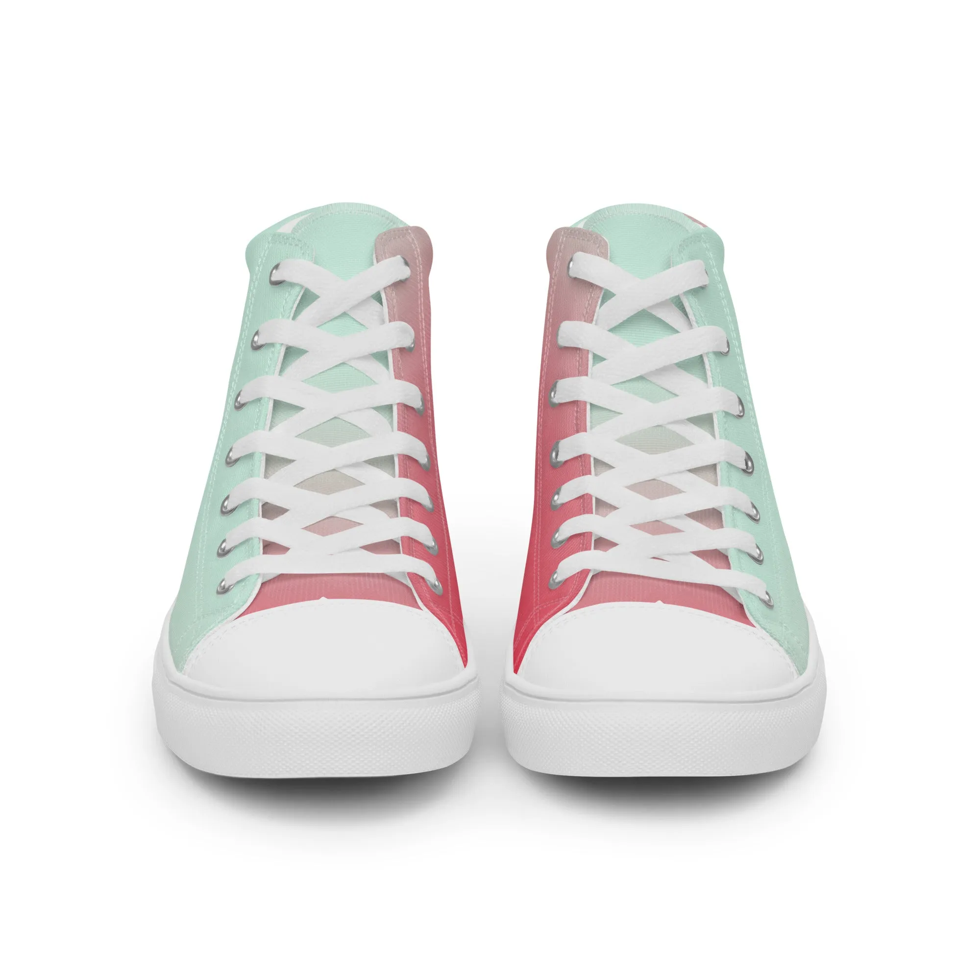 Women’s high top canvas shoes