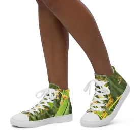 Women’s high top canvas shoes