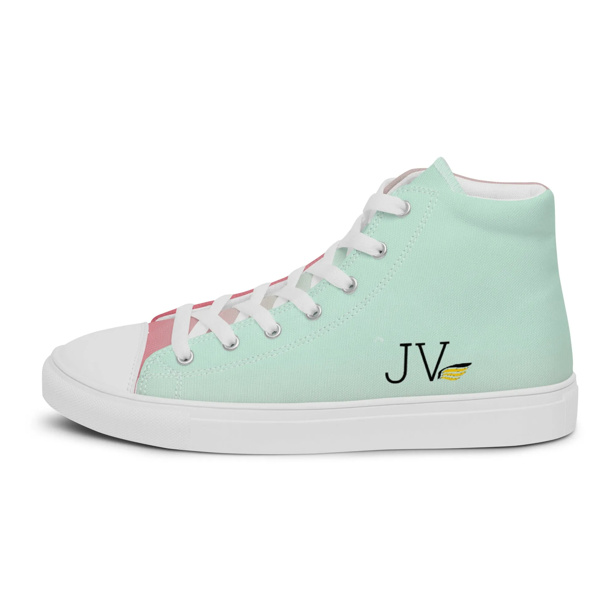 Women’s high top canvas shoes