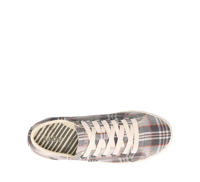 Womens Taos Star Print Grey Plaid