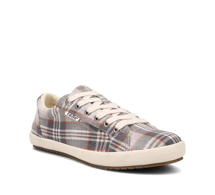 Womens Taos Star Print Grey Plaid